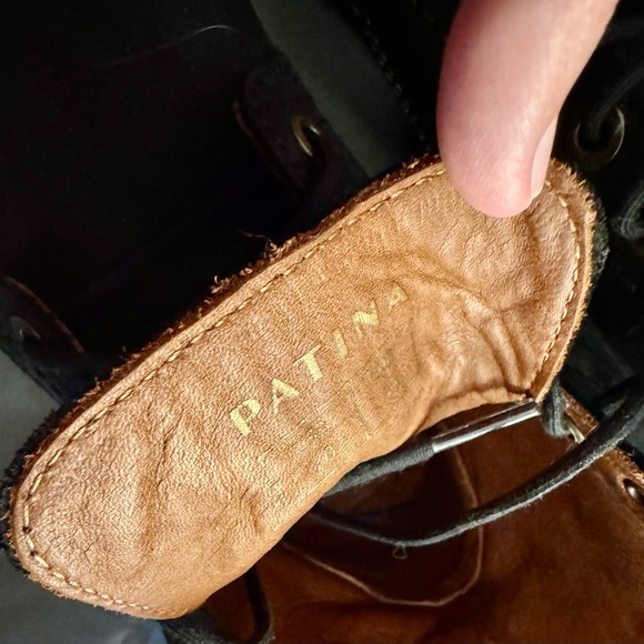 Portland Leather Boots by Patina in Chocolate Brown, 10 D - Picture 4 of 11